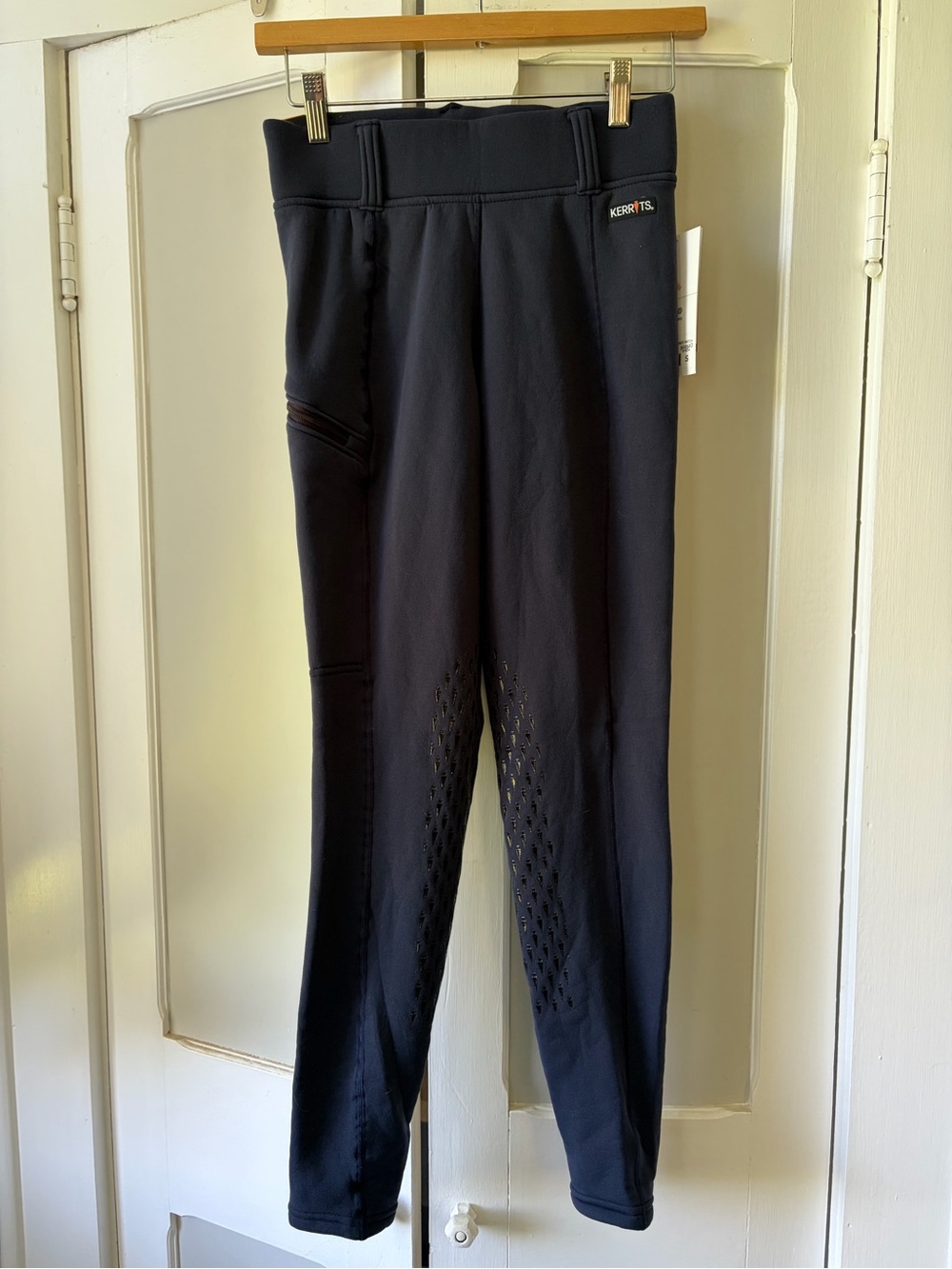 BRAND NEW Kerrits Power Stretch Knee Patch Pocket Tight Size Small